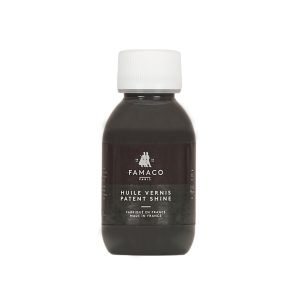 Huile Vernis Famaco per pelle verniciata nera
