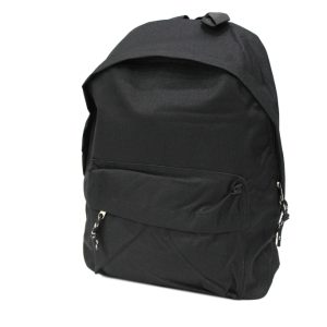 Zaino nero in poliestere