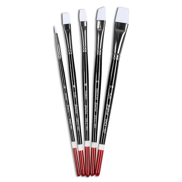 Angelus Set Pennelli 5 Pezzi Classici