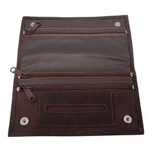 Portatabacco Roncato di vera pelle disponibile in vari colori